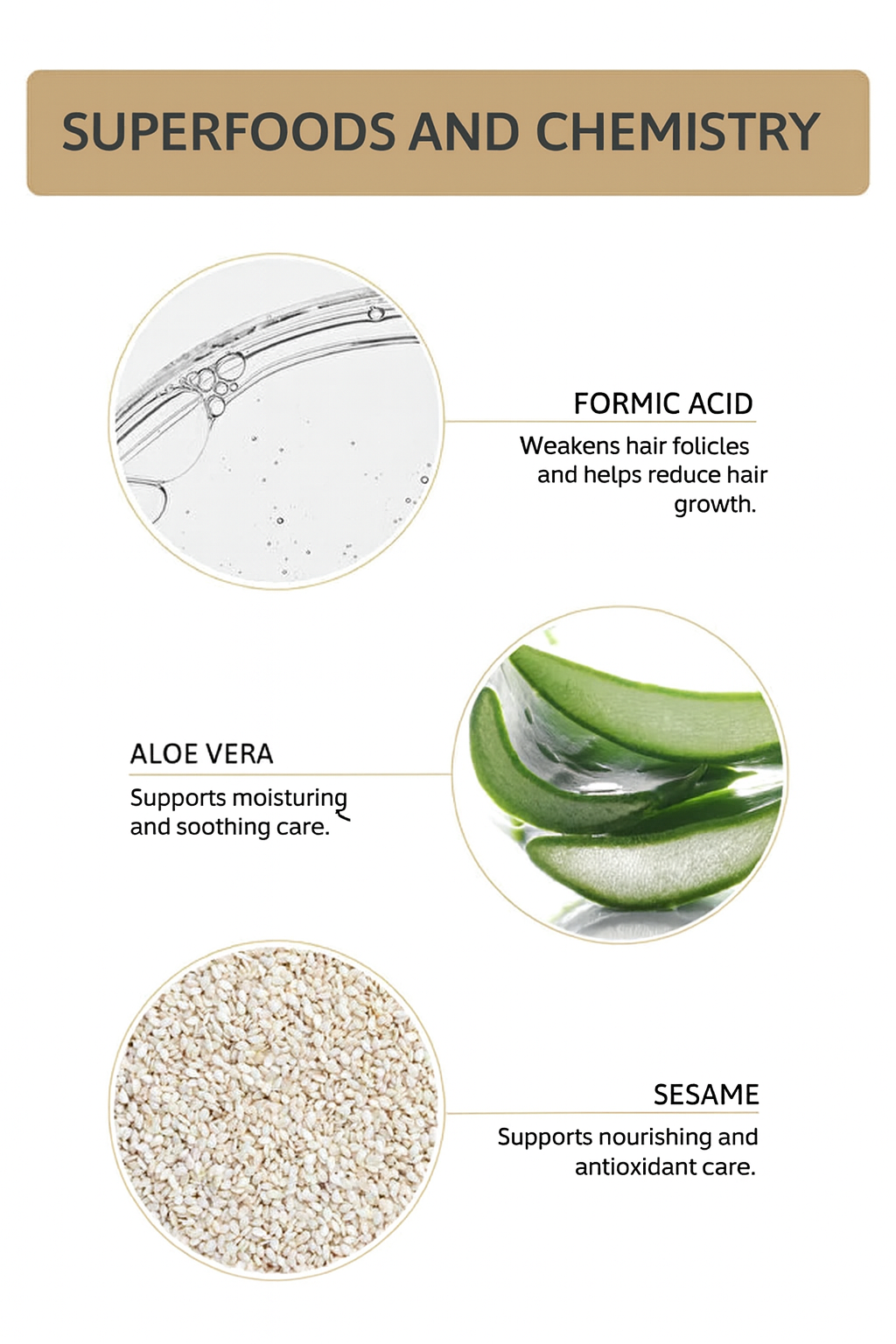 Ant Egg Oil Hair Serum 30ml 0.5% Formic Acid & 10% Aloe Vera