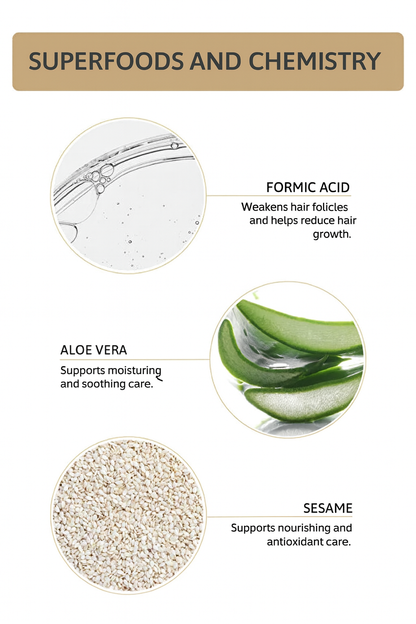 Ant Egg Oil Hair Serum 30ml 0.5% Formic Acid & 10% Aloe Vera