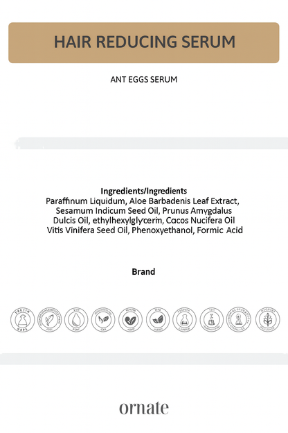 Ant Egg Oil Hair Serum 30ml 0.5% Formic Acid & 10% Aloe Vera