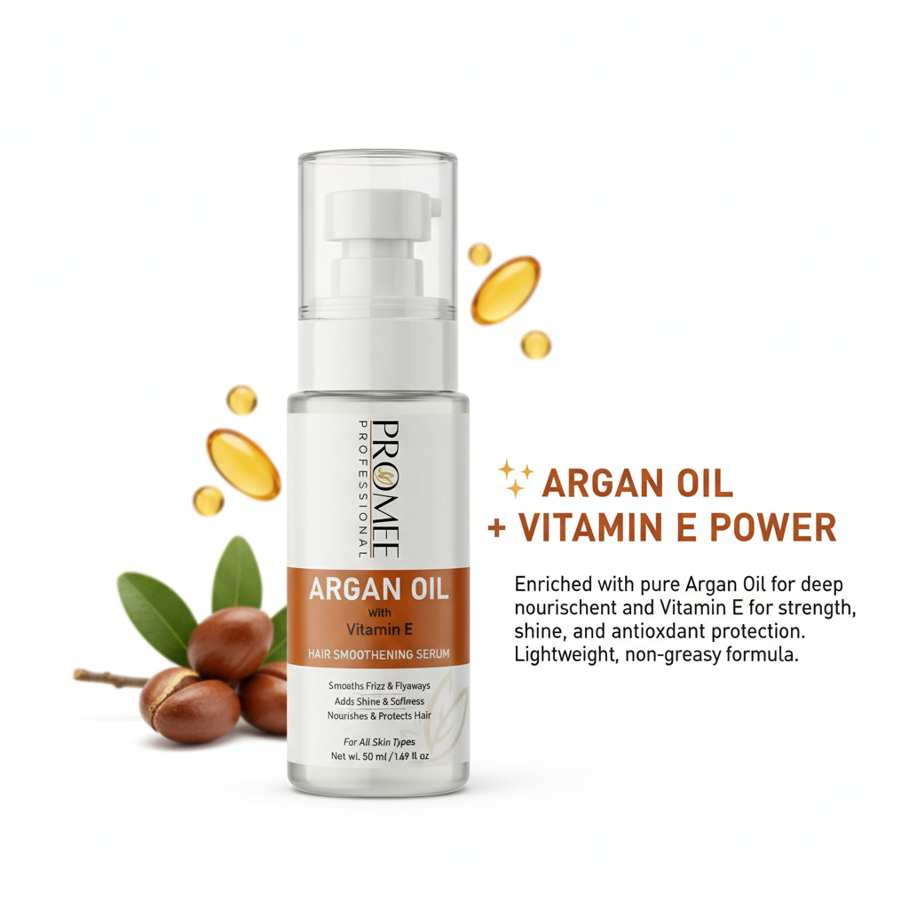 Argan Oil & Vitamin E Hair Serum 50ml