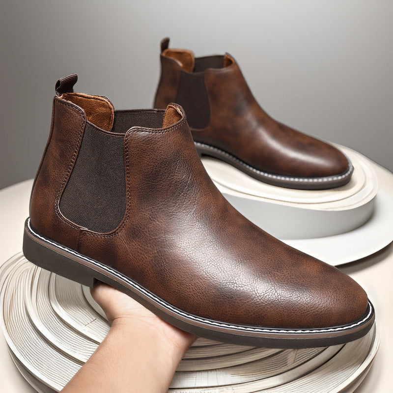 All-matching British Retro Chelsea Boots Men's Shoes