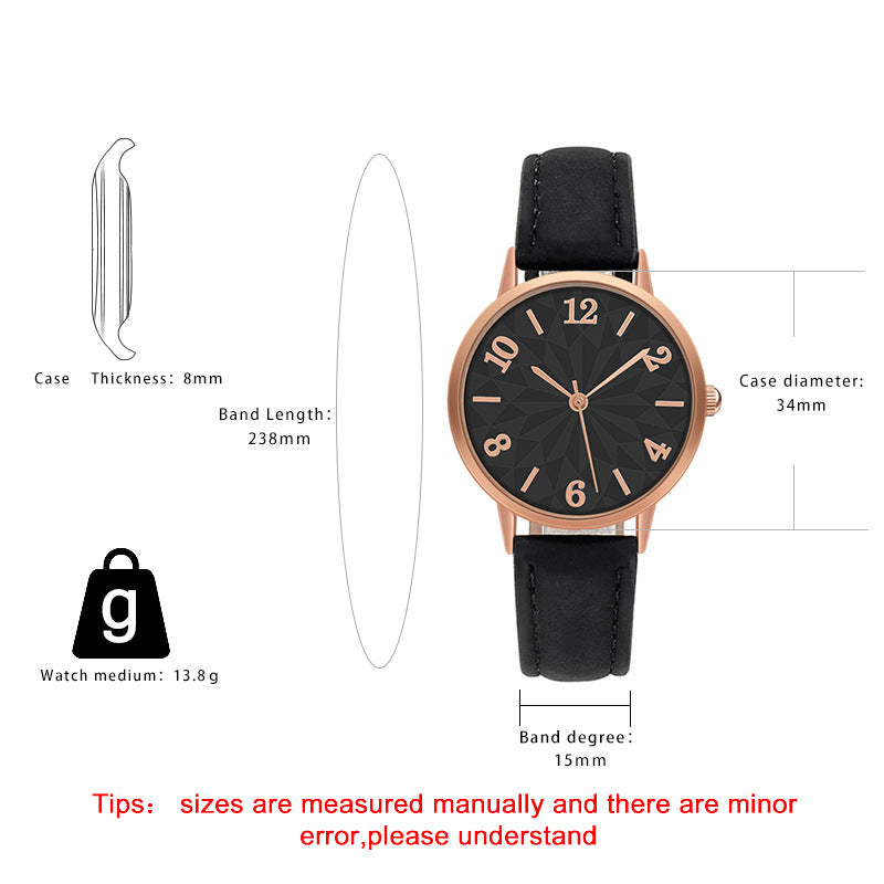 New Digital-scale Casual Womens Watch