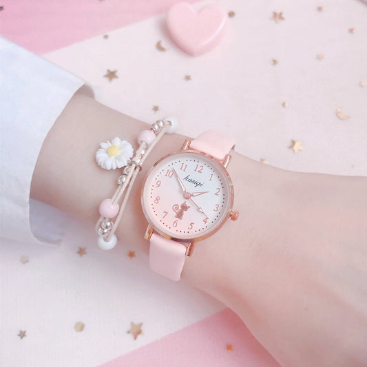 Korean-style Cute Girl Analog Children's Watch