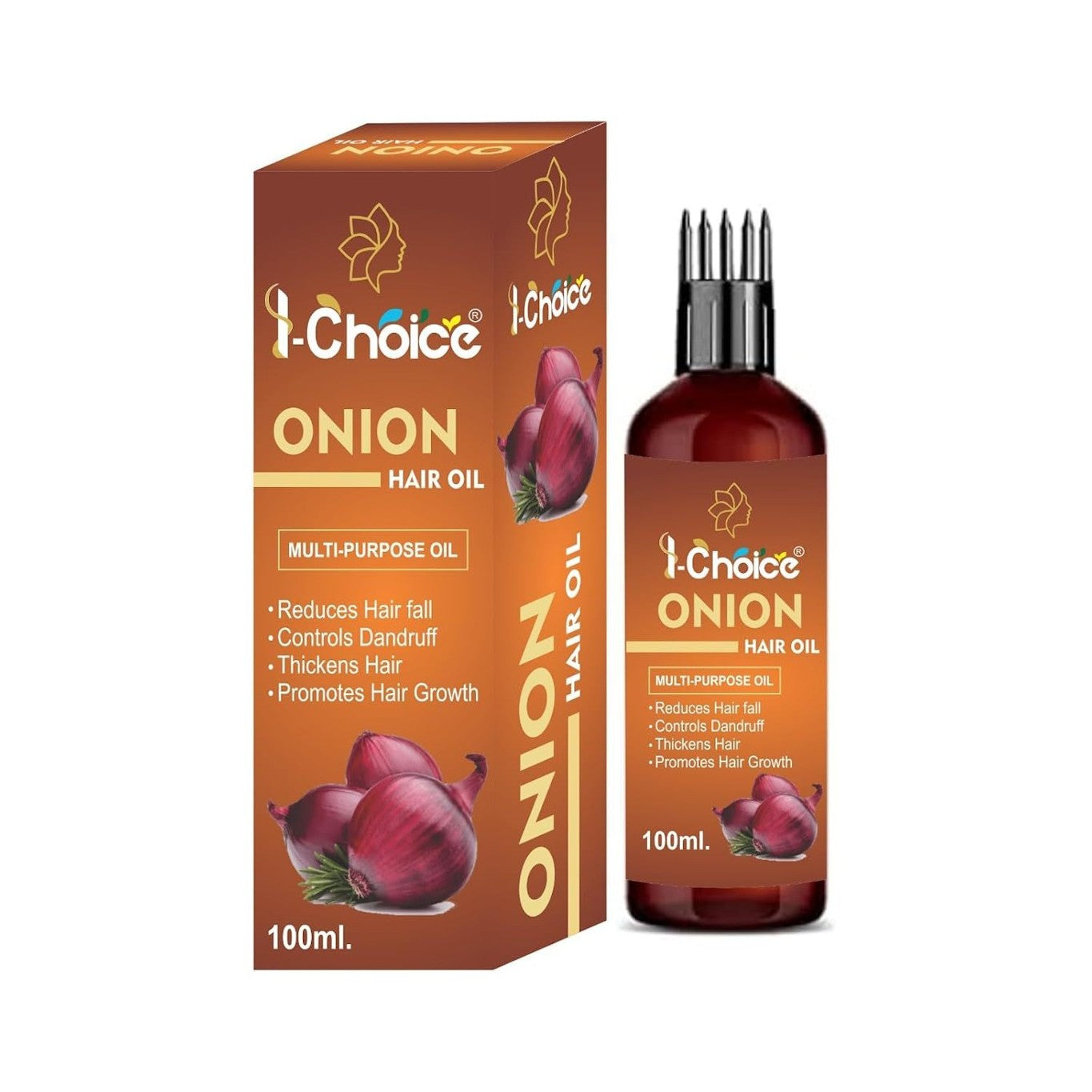 Onion Hair Oil For Reduce Hair Fall 100ML