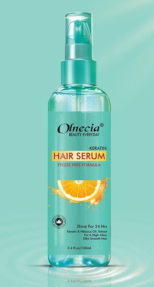 Olnecia Keratin Hair Serum Freeze Free Formula