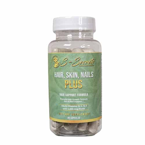 Biotin for Hair Skin Nails - Extra Strength 5000mcg Supplement with