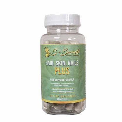 Biotin for Hair Skin Nails - Extra Strength 5000mcg Supplement with