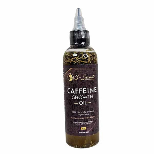 Caffeine Hair Growth Oil 2oz - Hair Growth Oil For Thinning, Balding