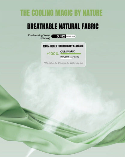 Silky Bamboo Fiber Cooling Blanket Duvet for Hot Sleepers & Night